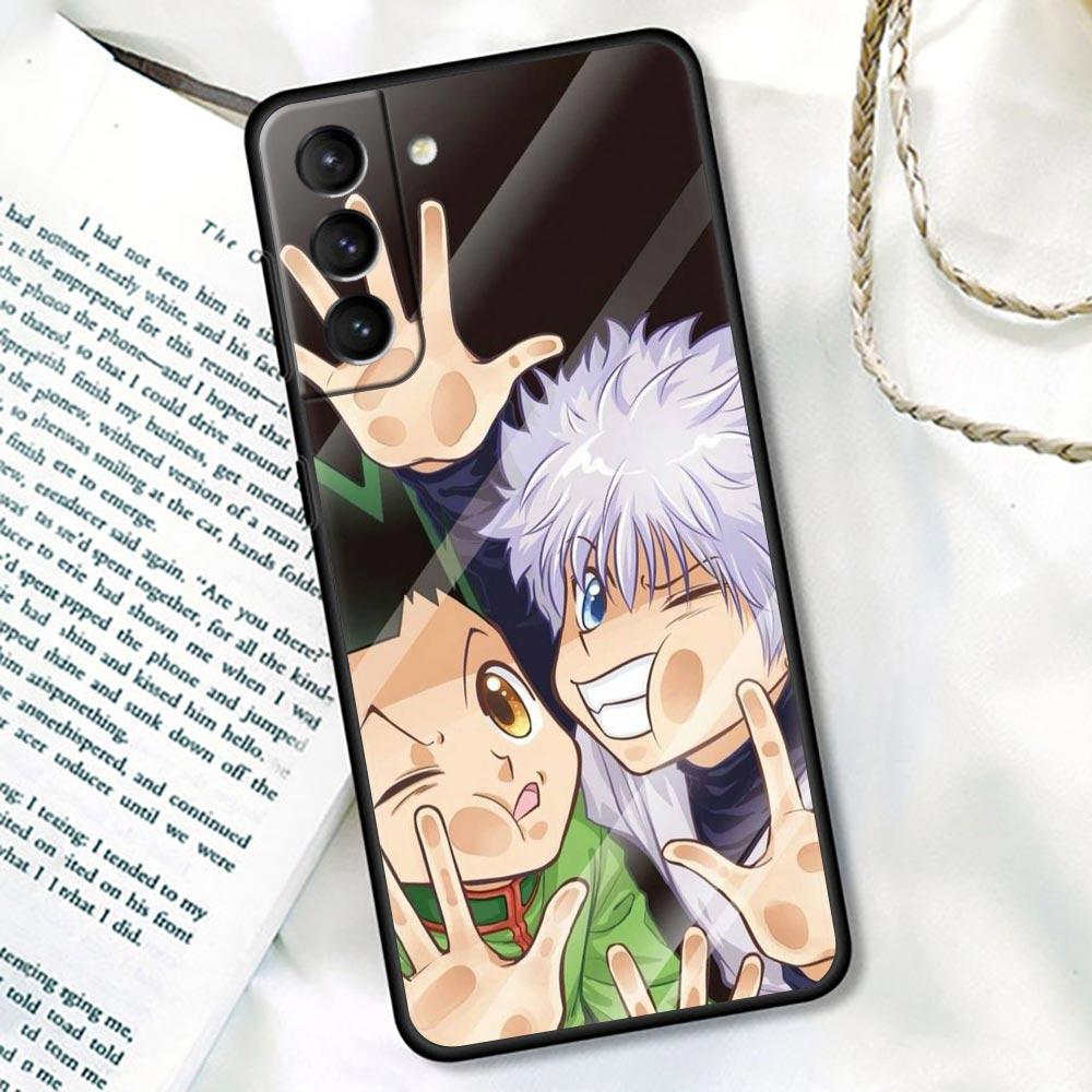 Чехол HunterXHunter для Samsung Galaxy S21 S22 S20 S 21 Ultra FE Plus S7 S8 S9 S10 Plus TPU чехол Fundas Hunter Hisoka Anime