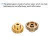 uxcell RC 48DP Hardened Aluminum Pinion Gears for 1/10/1/12 RC Model Cars, 3.175mm Shaft, 26T/27T/28T/29T/30T, 5 Pieces