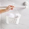 Подвесная корзина для слива в ванную с крючком для душа, держатель для раковины, кухонная корзина-органайзер для мелочей