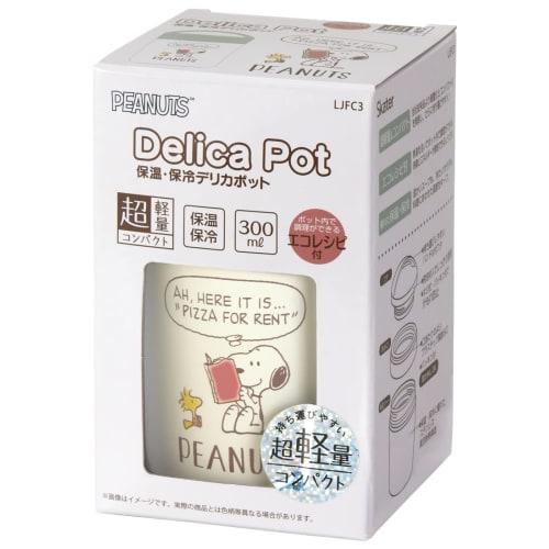 Skater Antibacterial Thermal Insulation Soup Jar Soup Pot 300ml Snoopy Comic LJFC3AG-A