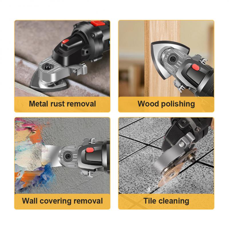 Универсальный адаптер для угловой шлифовальной машины с резьбой M10/14 для угловой шлифовальной машины типа 100 125, полировальный станок, полировальный осциллирующий инструмент