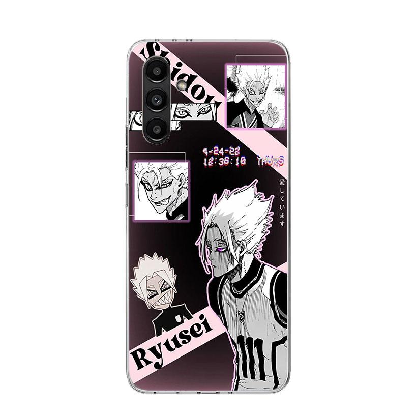 Blue Lock Shidou Ryusei Phone Case for Samsung Galaxy A17 A16 A15 A14 A13 A57 A56 A55 A54 A53 A37 A36 A35 A34 A33 A26 A25 A24 A2