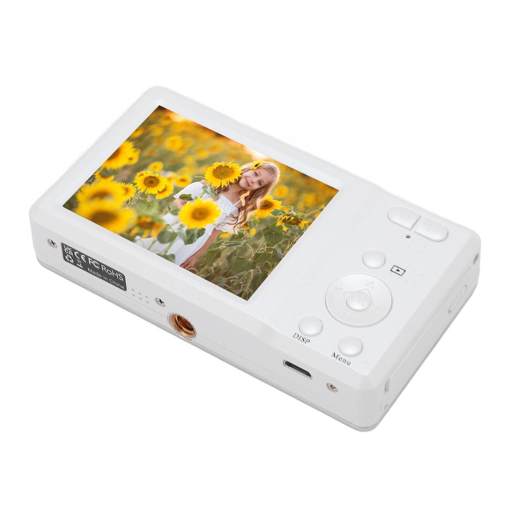 Digital Camera with Fill Light 20 Filters Speaker 2.7inch IPS Color Screen 4K 56MP 20X Zoom Anti Sha
