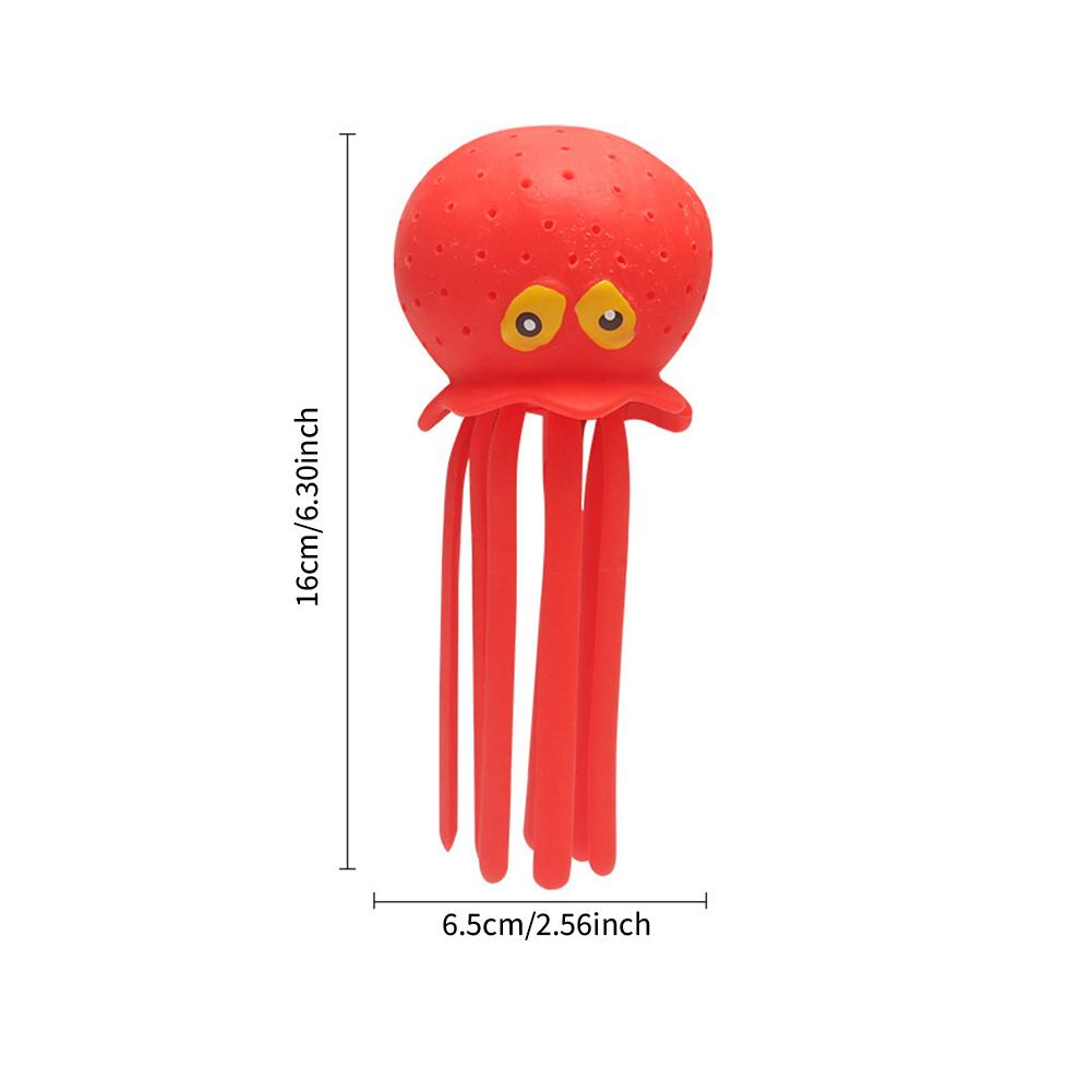 Baby Bath Toys Sponge Absorbent Octopus Squeezing Stress Relief Toys Sponge Water Absorbing Summer Swimming Pool Play Water Toy for Children
