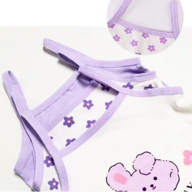 Baby Kids Undershirt Vest Girls Shirts Cartoon Cotton T-shirt Tops Underwear Kids Tanks