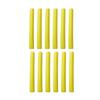 12x Trampoline Enclosure Pole Foam Sleeves Protector for Tubing Pipe Yellow