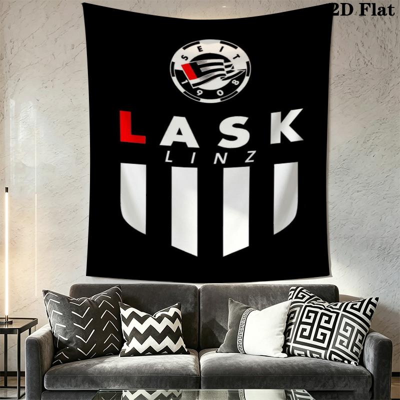 Lask Linz Wall Tapestry Aesthetic Wall Hanging Printed Fabric Blanket Decorative Tapestries for Bedroom Living Room Home Decor