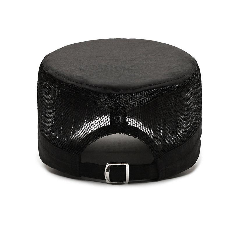 Летняя быстросохнущая плоская кепка, мужская уличная бейсболка, солнцезащитная шляпа от солнца для рыбалки, тонкая дышащая кепка