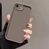 Ударопрочный Мягкий ТПУ Чехол Для Телефона Для iPhone 16e 15 14 13 12 11 17 Pro Max Plus Чехлы Камера Конфетный Цвет Силиконовый Бампер Задняя Крышка