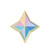 Game Genshin Impact Primogem Brooch Enamel Fashion Ladies Dress Bag Lapel Geometric Shape Badge Brooch for Creative Jewe