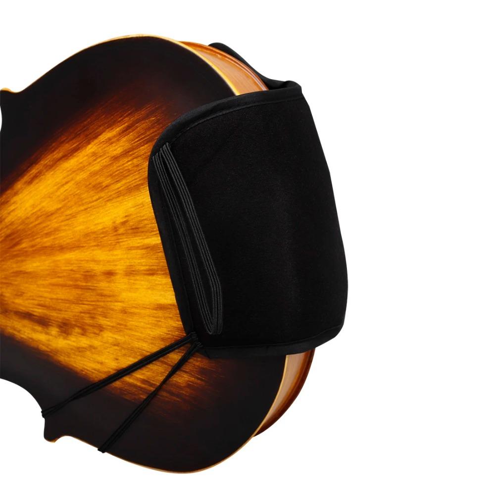 Cotton Violin Chin Rest Pad Cushion Fiddle Soft Cotton Cover 1/8 1/4 1/2 3/4 /4/4 Fiddle