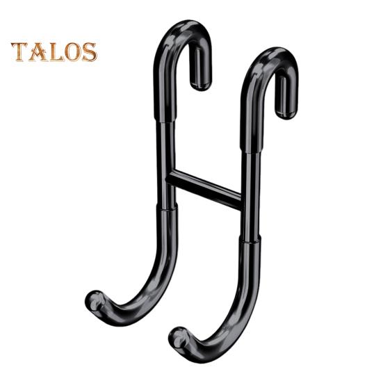 Вешалка для полотенец, крючок для душа на стеклянную дверь, прочный, несущий нагрузку, простой монтаж, S-образный крючок для вешалки для халата в ванной