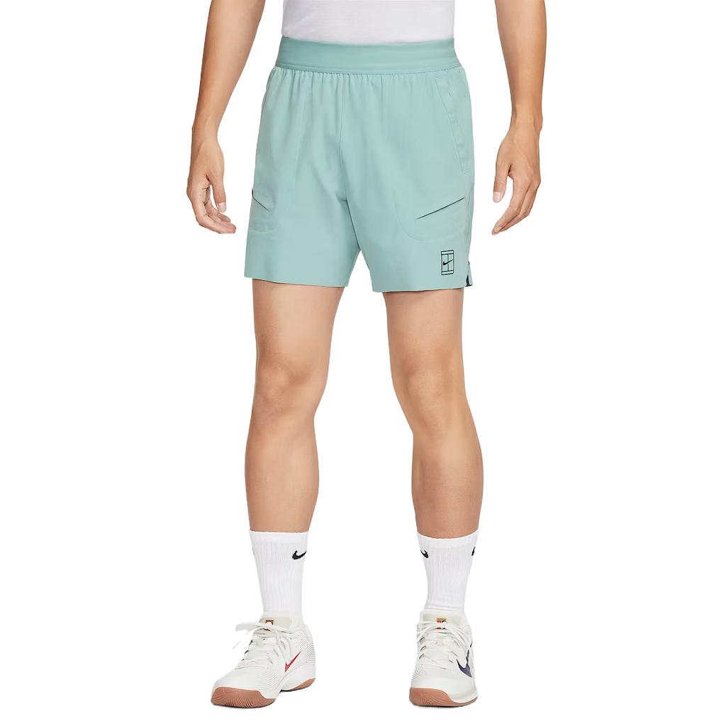 Nike Court Advantage Dri-FIT Удобные Универсальные Модные Шорты Миди с Завышенной Талией Спортивные Шорты для Мужчин FZ6914-017