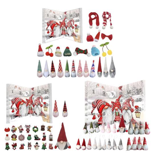 Адвент-календарь 2025 24 дня Рождественский календарь обратного отсчета с коллекционным предметом
