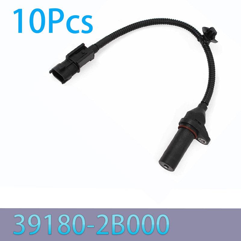 10Pcs 391802B000 crankshaft position sensor For Elantra Sonata Santa fe For Optima Forte Rio OEM 39180-2B000 39180 2B000