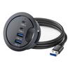 USB 3.0 концентратор для чтения карт памяти 3/4 порта USB настольный разветвитель док-станция док-станция для чтения карт памяти для настольного ПК стол