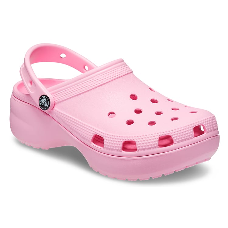 Crocs Классические платформенные клоги из ЭВА 4,1 см Женские Огненно-красные 206750-6S0