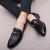 Classic Men Dress Shoes Slip On Loafers for Men Point Toe Business Casual Comfortable Men Formal Shoes Wedding Party Moccassins