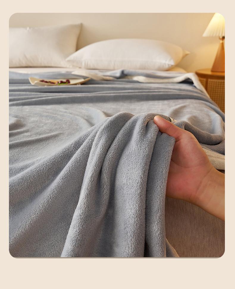 Mei Yun Ge Thickened Milk Velvet Multi functional Blanket
