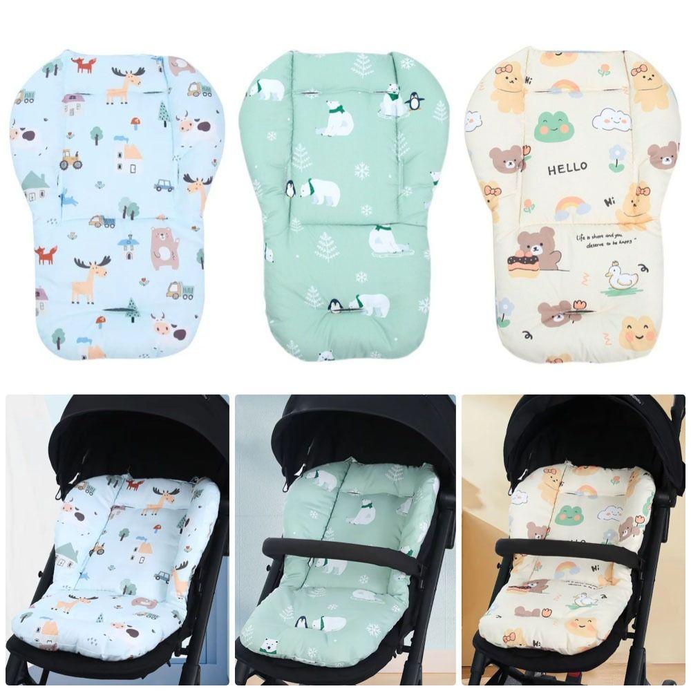 1Pcs Cartoon Pattern Stroller Cushion Pram Buggy Carriages General Mat Baby Stroller Seat Pad
