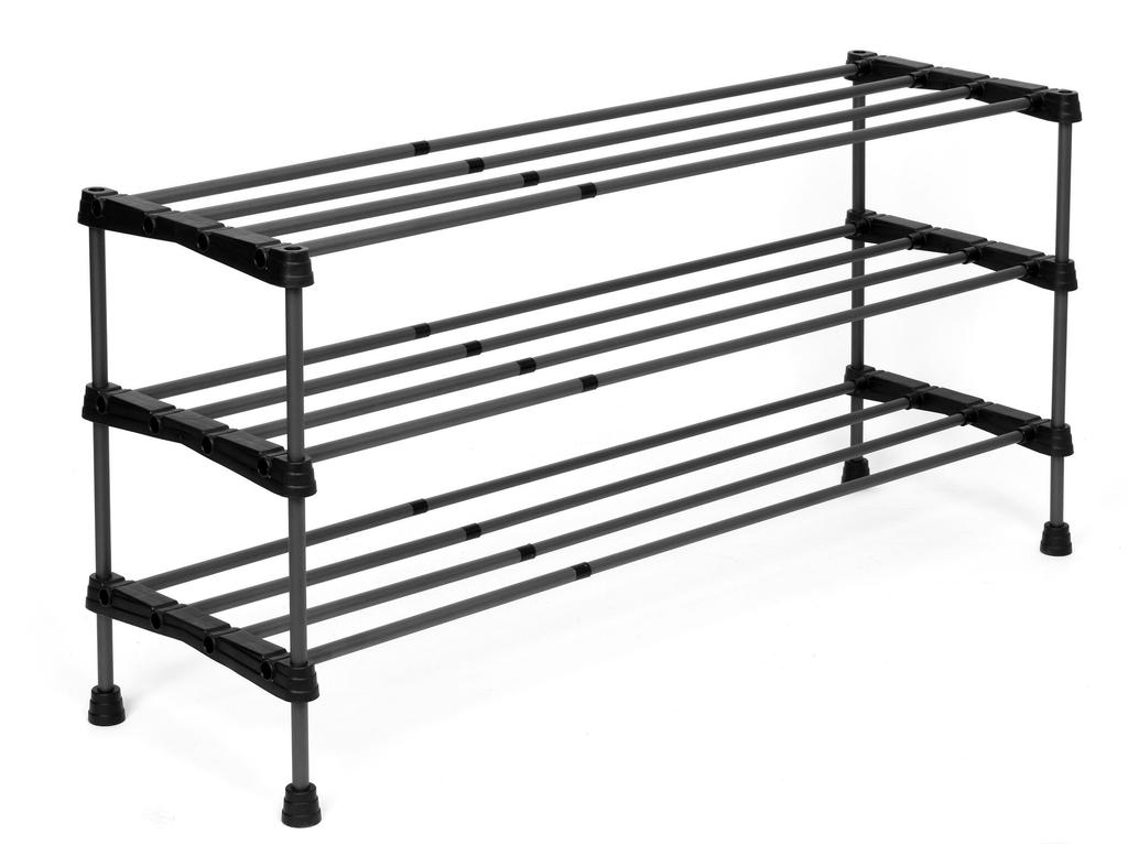 Arisa adjustable shoe rack 3 levels