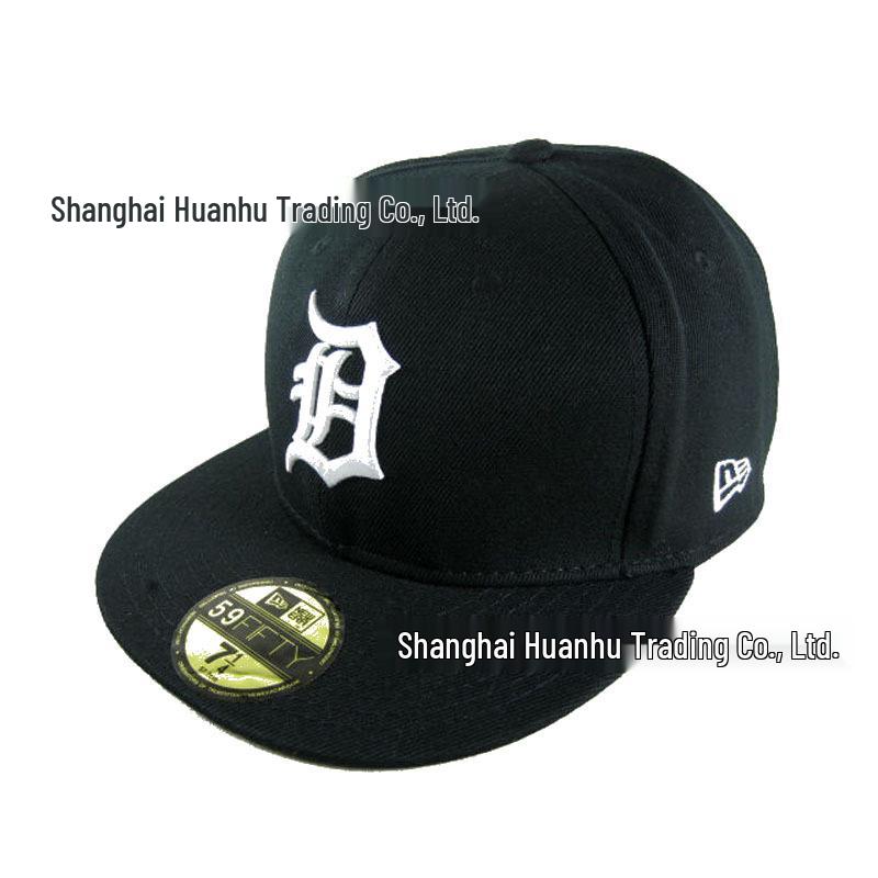 Вышитая бейсболка с прямым козырьком Detroit Tigers