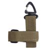 Triangle Quick Release Gloves Hook Adjustable Webbing Gloves Hook Camping Carabiner  Glove Storage