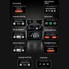 BT5.4 True Wireless Наушники с сенсорным экраном и зарядным чехлом Игровые наушники с низкой задержкой и шумоподавлением