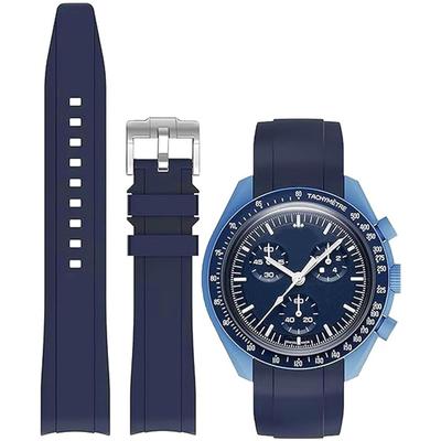 20 мм ремешок для часов силиконовый ремешок для Omega X Swatch MoonSwatch ремешок для часов Omega и Swatch ремешок резиновый ремешок для Omega Speedmaster Seiko SEIKO 20 мм