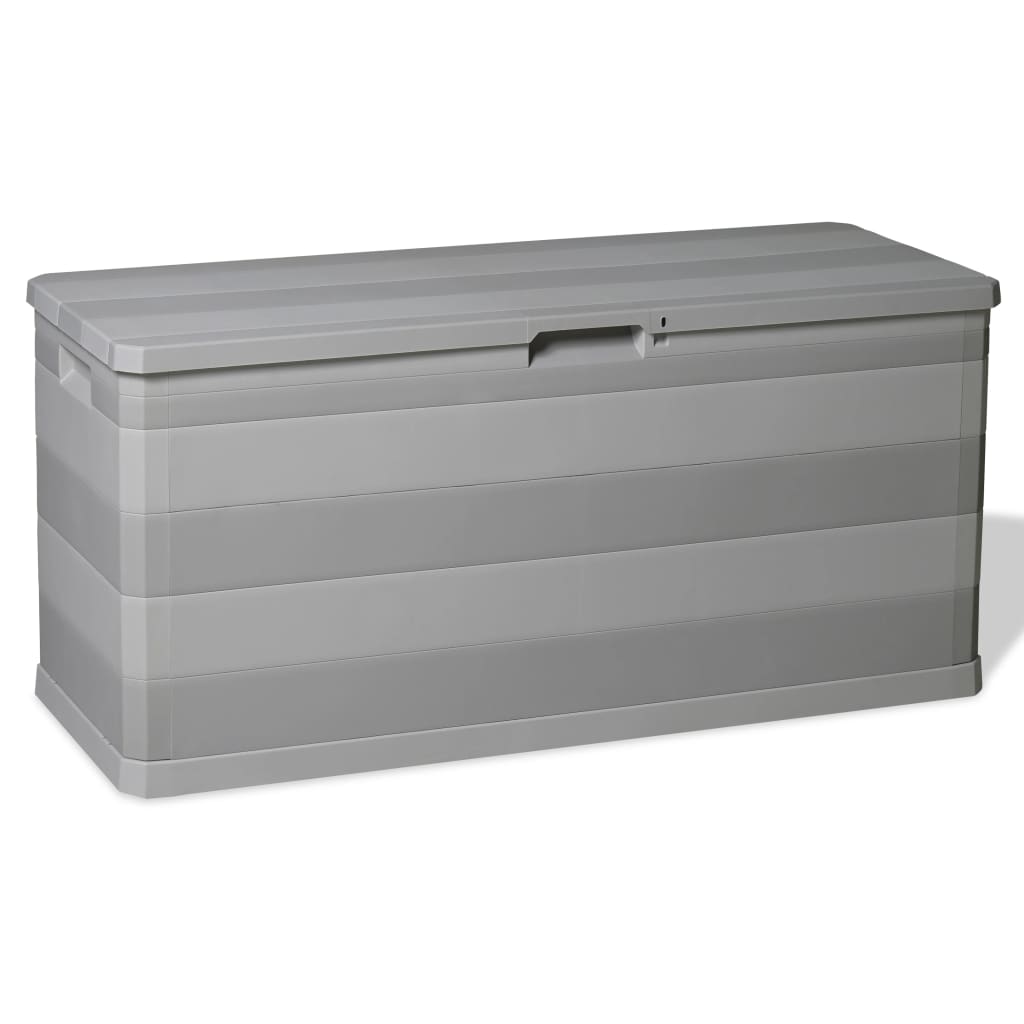 vidaXL Gartenbox Grau 117×45×56 cm