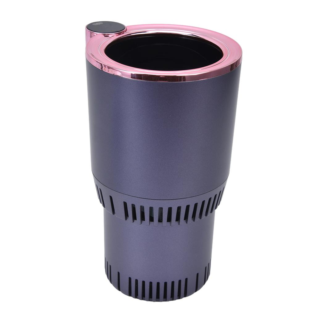 Car Cup Warmer Digital Display Intelligent Car Cooling Cup for Milk Tea Canned Drinks Bottled