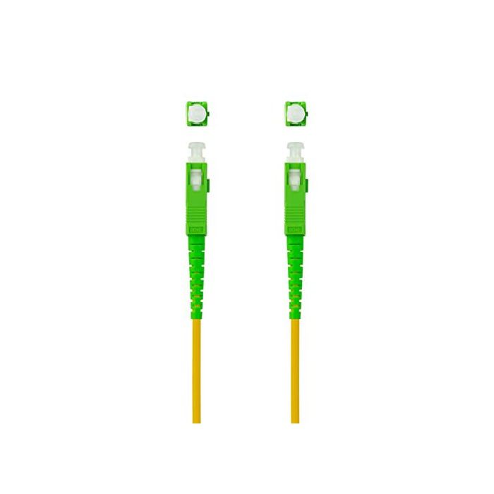 Câble Fibre Optique - Nano Cable - 10.20.0010 - SC/APC - Monomode - 10m - Jaune