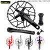 Litepro Crankset BMX Hollowtech Crank Arms For Bicycle 130bcd Integrated Candle Pe 1 Crowns Folding Bike Chains