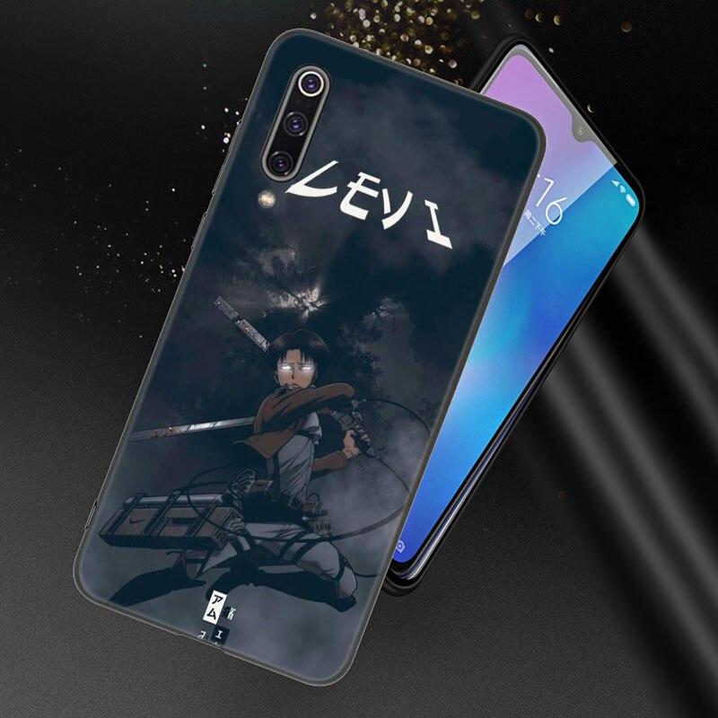 Чехол для телефона с аниме «Атака Титанов» для Xiaomi Redmi 7 7A 8A 9i 9A 9C 10 10A 10C K20 Note 5 6 Mi 8 9 9T Pro A2 Lite A3 6X Mix 3