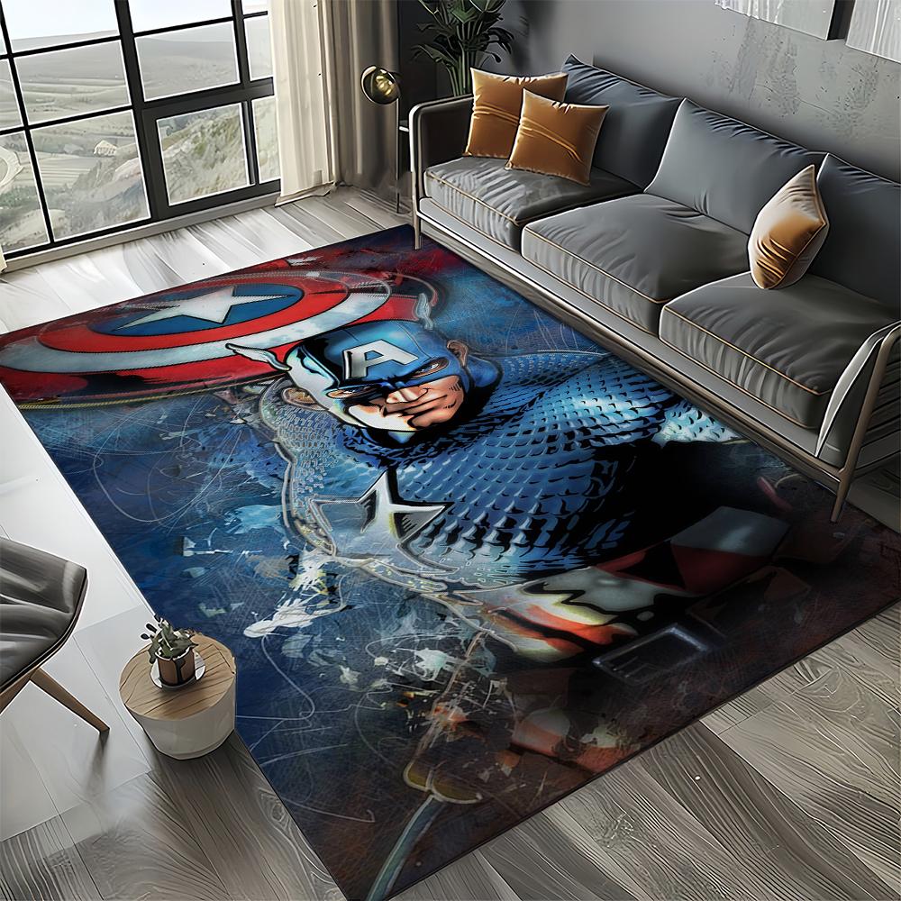 3D Marvel 27 Стиль Веном Капитан Супергерой Ковер Коврик для Спальни Гостиной Дома Украшение Дивана, Детский Большой Декор Напольный Коврик HD