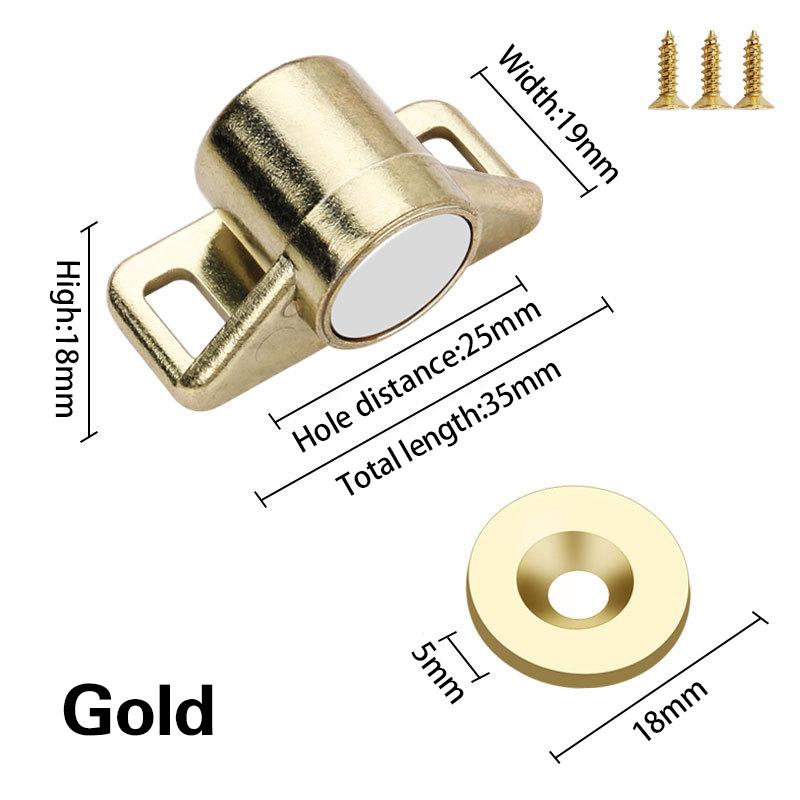 Magnet Cabinet Door Catches Ultra Thin Cupboard Closer Door Stopper Home Furniture Hardware Accessories