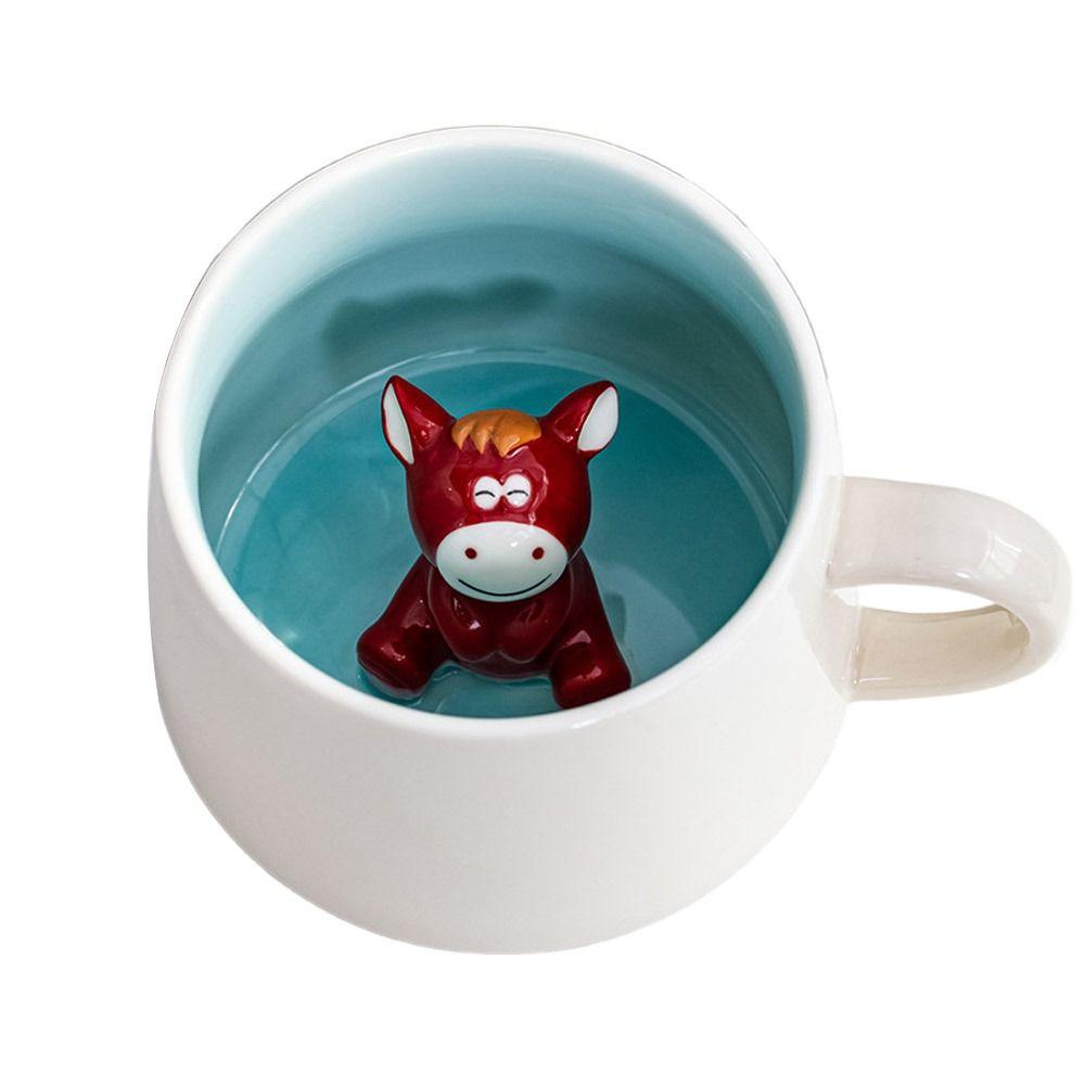 Милая детская чашка для воды со знаком зодиака, кофейная кружка, керамическая чашка, чашка для чая с молоком