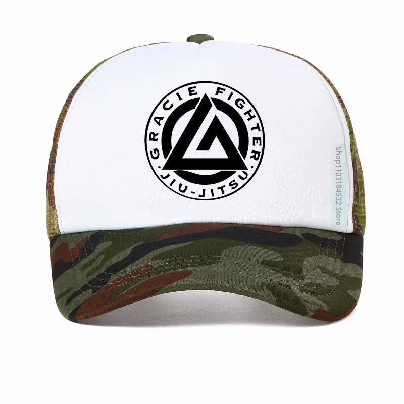 Бразильское джиу-джитсу Бейсболка Мужские Женские Регулируемая Snapback кепки летние Регулируемая Сетчатая Тракер кепки Кепка
