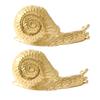Brass Door Handle Snail Design Cabinet Door Knob for Living Room Bedroom Bathroom New Chinese Style Cabinet Pulls