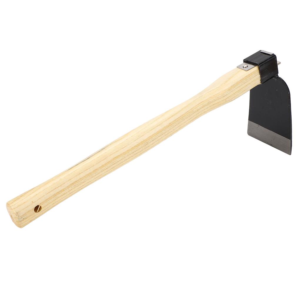 Ручная мотыга эргономичная деревянная ручка из углеродистой стали легкая садовая прополочная ручная мотыга для дома