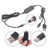 Кабель-переключатель управления USB C + USB на DC5.5mmx2.1mm Конвертер 12V12W Выход Для Цифровых Аксессуаров Портативное Использование