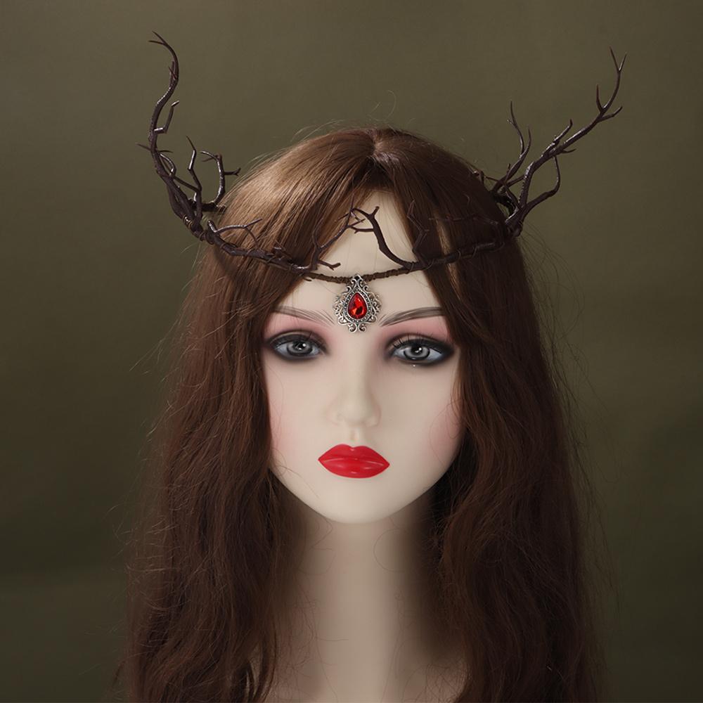 Vine Design Elven Crown Bridal Style Fairy Diadema New Woodland Crown