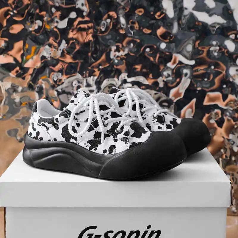 Fashion Parkside Normal Leather Summer Shoes For Man Sneakers Colorful Green Sports Scarp Hand Made Holiday High-level Super Deals