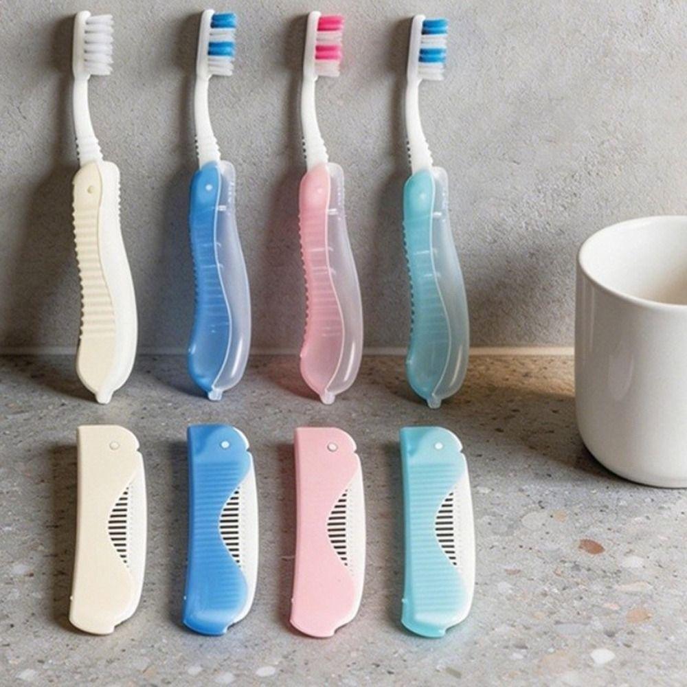 Portable Foldable Toothbrush Comb Plastic Travel Toothbrush New Tooth Brush Tooth Cleaning