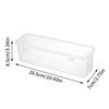 Makeup Brush Holder with Lid - Clear Cosmetic Makeup Brush Organizer and Storage Box with Cover for Vanity