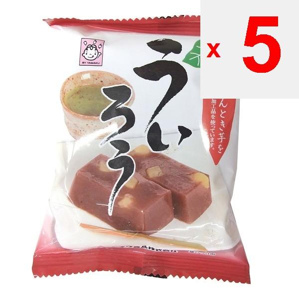 Yamaku Foods Uiroiro with Naruto Kindling 100g Wagashi