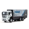 1/32 литой грузовик модель автомобиля контейнеровоз контейнер инженерный транспорт транспортное средство детский звуковой и световой игрушечный автомобиль подарок