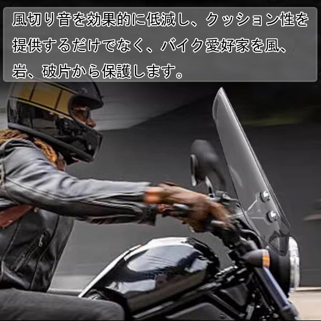 HUANGCJCJ Для W800 ABS W800SE W800 Cafe 2025 Мотоциклетный ветровик, передний ветрозащитный щиток