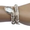 Women Quartz Watch Snake Watches Stainless Steel Bracelet Wristwatch Jewelry Gifts