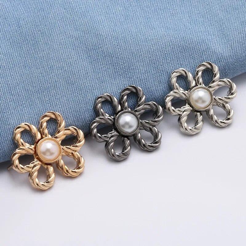 Джинсовая пряжка на талии, закрывающая талию, невидимая кнопка, съемная узкая пуговица на поясе, инструмент для регулировки брюк